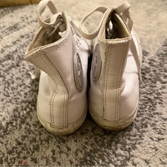 Converse Leather High-Top Sneakers - Picture 4 of 6